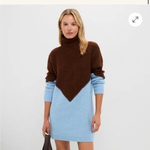 Ice & Chocolate Diamond Demi Sweater Dress